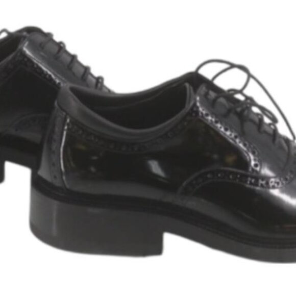NEW GUCCI Black Laced up Oxford Shoe - Picture 3 of 4